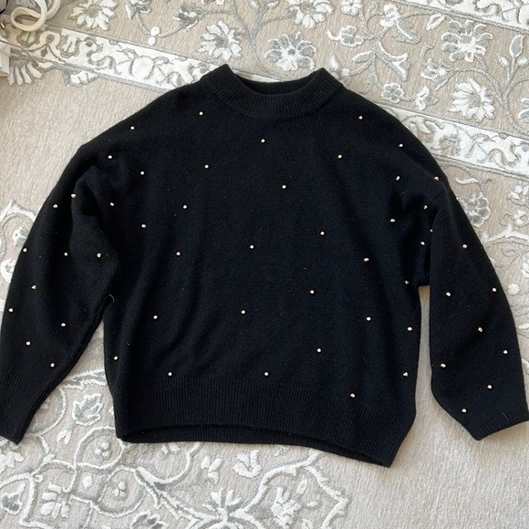 H&M Gold Gem Pullover Sweater - Picture 2 of 5